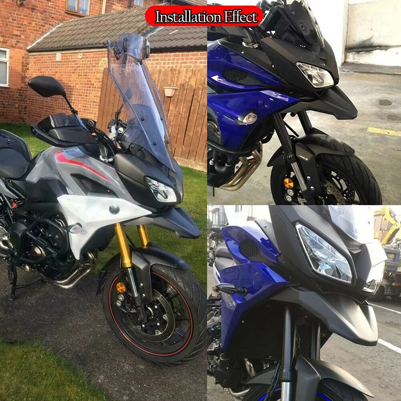 

Motorcycle Front Mudguard Extension for Yamaha MT-09 Tracer 2015-2019 FJ-09 2015-2019 Front Beak Extension Body