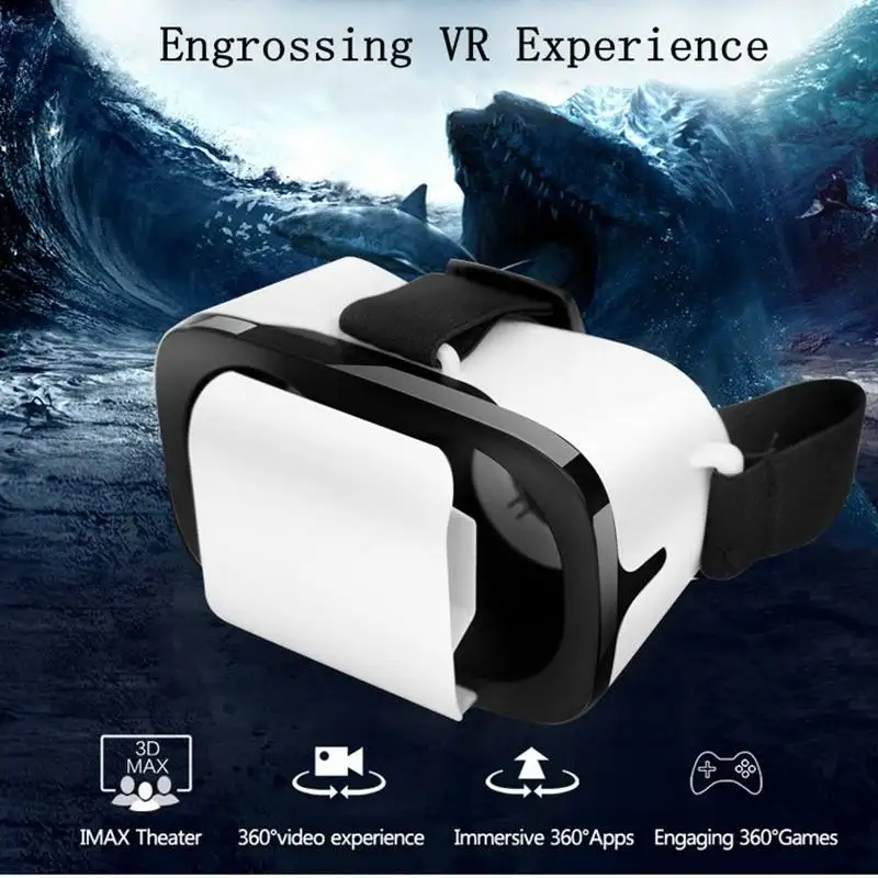 3D VR Очки виртуальной реальности 3D очки Близорукость на голову для 4,0-6,1 дюймов мобильного телефона для iPhone6 Plus
