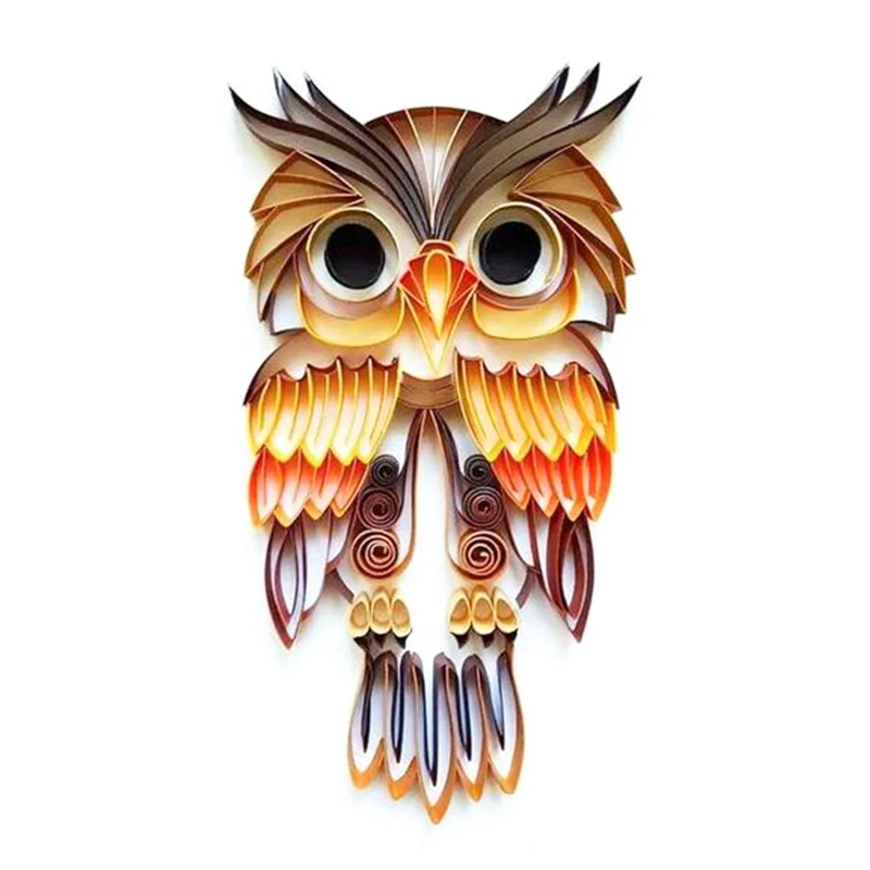 Papel para filigrana de b&uacute;ho para manualidades, kit de papel 3d para manualidades decorativas, regalo para el hogar, &aacute;lbum de recortes, herramientas para filigrana de papel-1