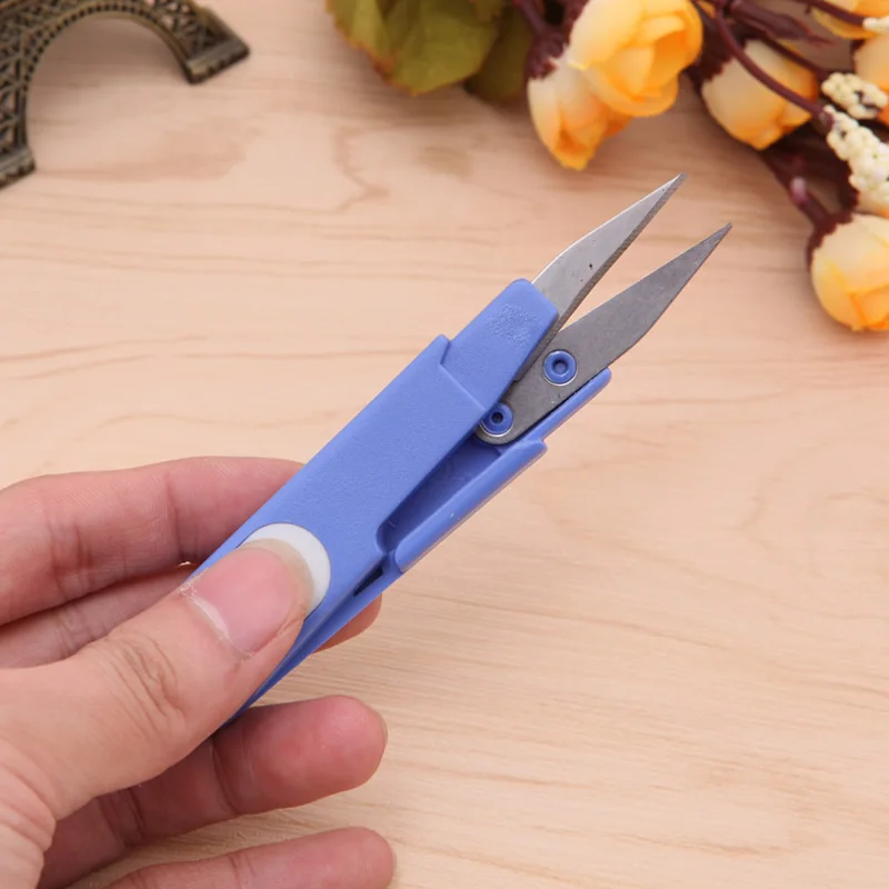 

OOTDTY Mini Fishing Multi-function Portable Plastic Scissors Line Cutter Fishing Gear fishing scissors