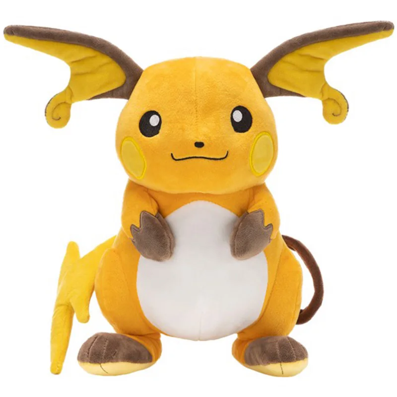 Мультяшные плюшевые игрушки Pokemon 30 см оригинальные мягкие Raichu подарки украшение
