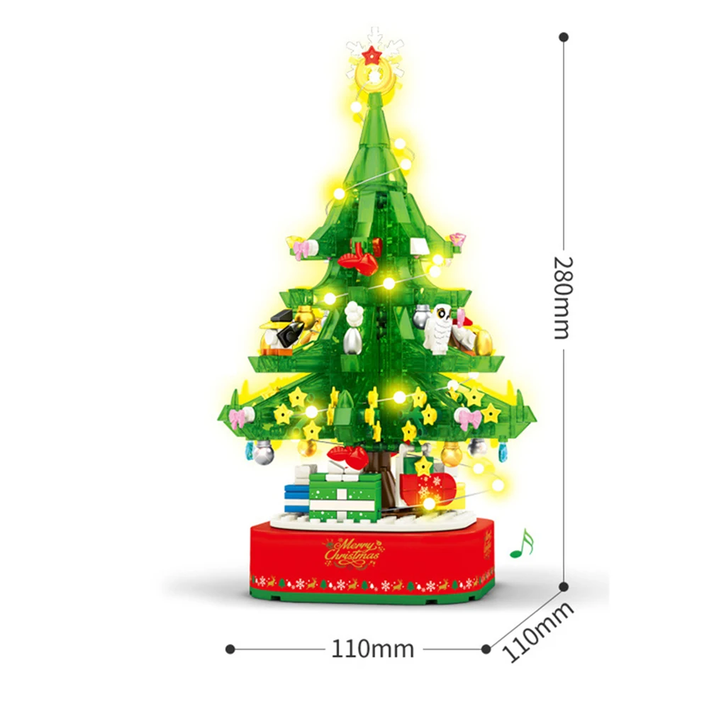 

Music Christmas tree assembly toys Christmas gift