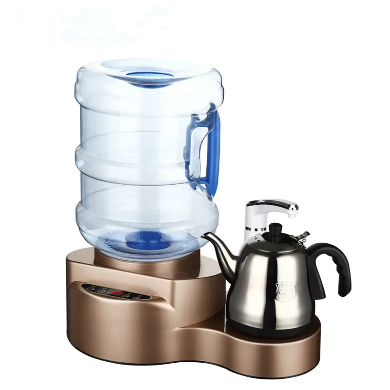 

Instant Hot Water Dispenser Pump Gallon Drinking Machine 1L Stainless Steel Electric Kettle Teapot Boiler Mini Tea Bar EU