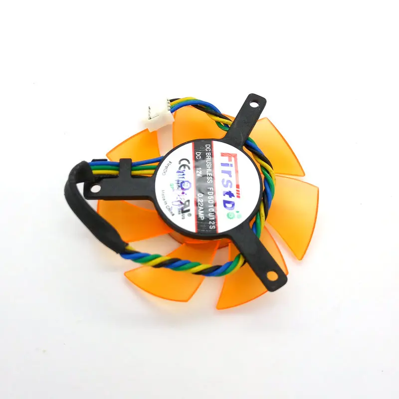 FD5010U12S DC12V 0.22AMP диаметр 45 мм шаг 39 мм для ZOTAC видеокарты вентилятор охлаждения
