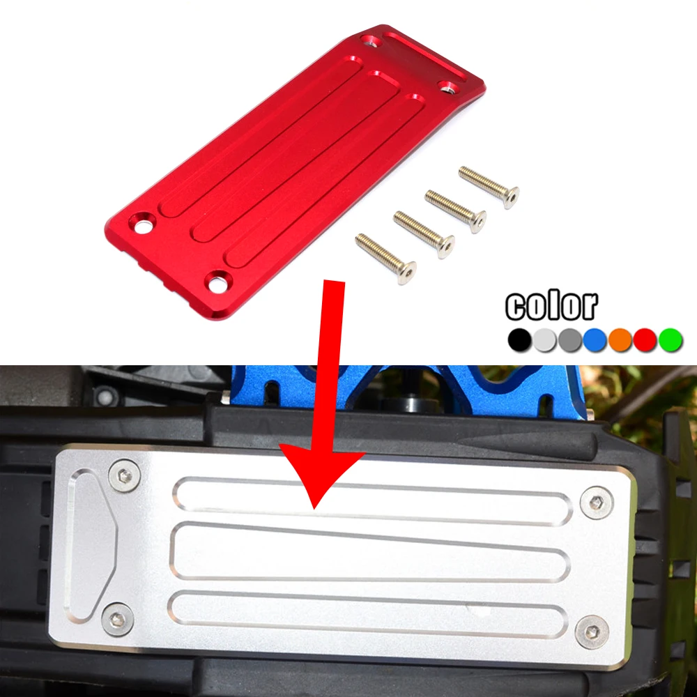 

GPM Metal Aluminum alloy rear bottom protective plate Chassis Armor for 1/5 X-MAXX 6S 8S 77086-4 MONSTER TRUCK