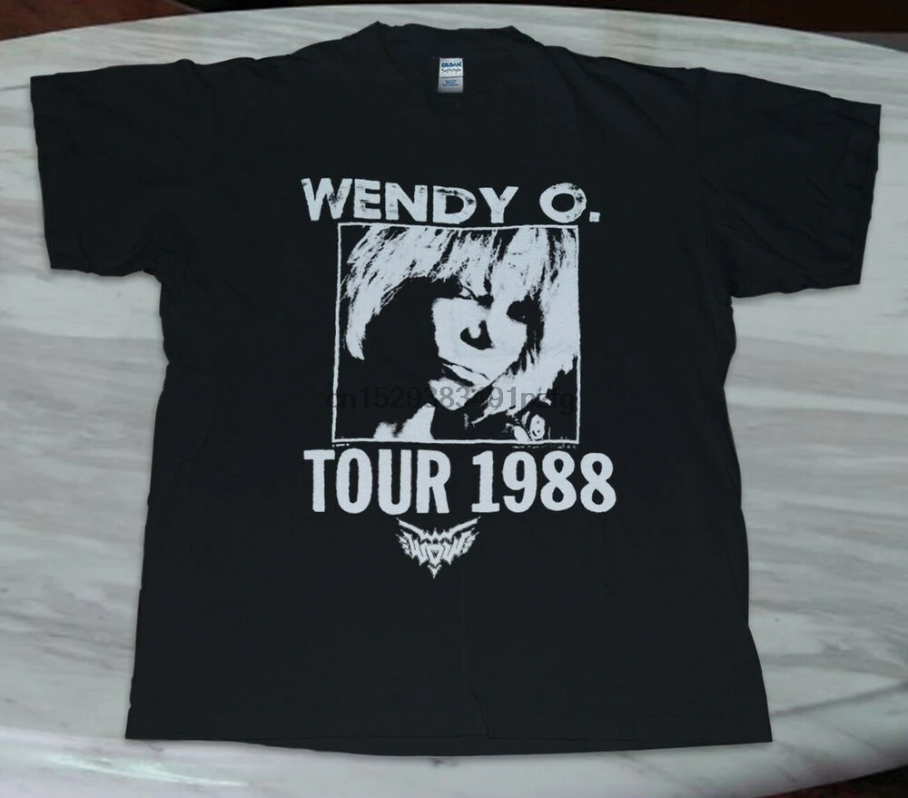 Винтажная футболка 80s Венди О Уильямс DEFFEST BADDEST TOUR 1988|Мужские футболки| |