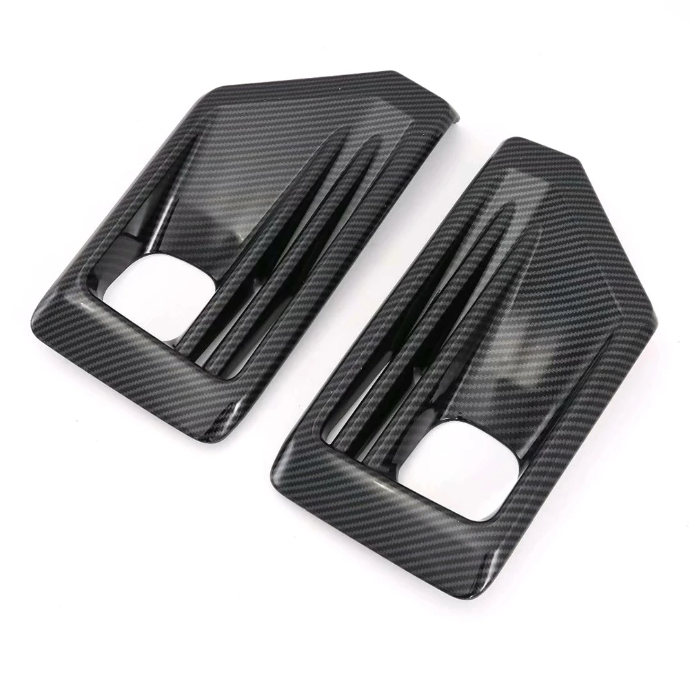 2 шт Передняя хромированная противотуманная фара крышка противотуманной фары