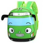 Детский Школьный рюкзак с 3D рисунком автомобиля для мальчиков и девочек Y3NE