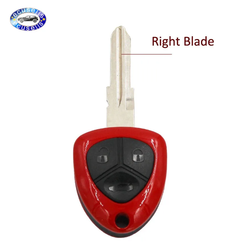 Сменный пустой чехол для брелока с 3 кнопками корпус смарт-ключей Ferrari 458 612 599