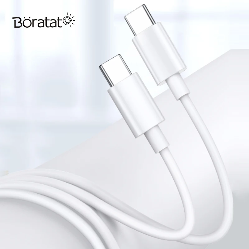 PD кабель для быстрой зарядки двойной зарядный типа C Huawei Xiaomi iPhone передачи данных