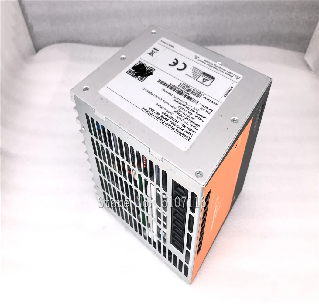 

Original For Weidmuller for 1478270000 PRO MAX 960W 48V 20A DIN rail switching power supply single phase Fully tested