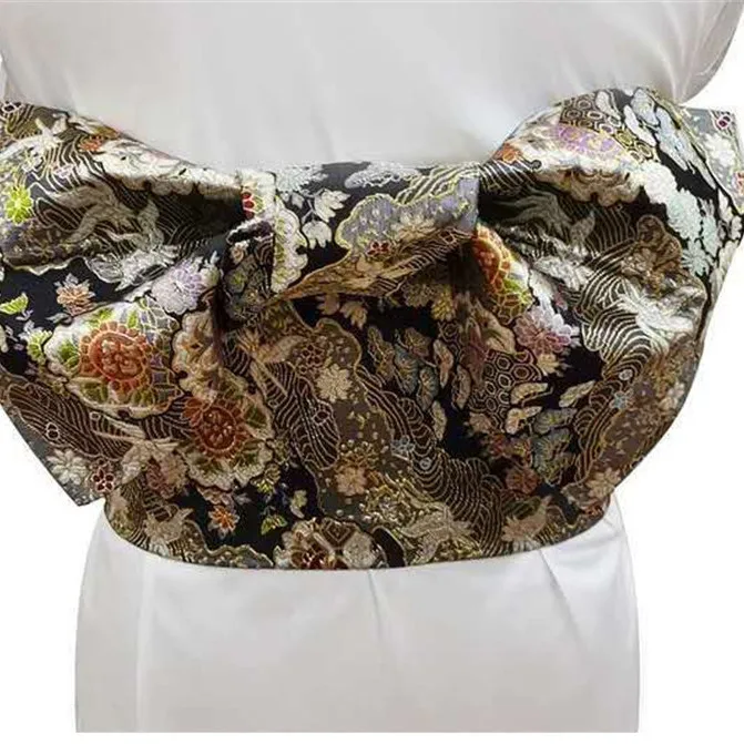 Кимоно женское в японском стиле элегантный пикантный юкатный пояс с Оби