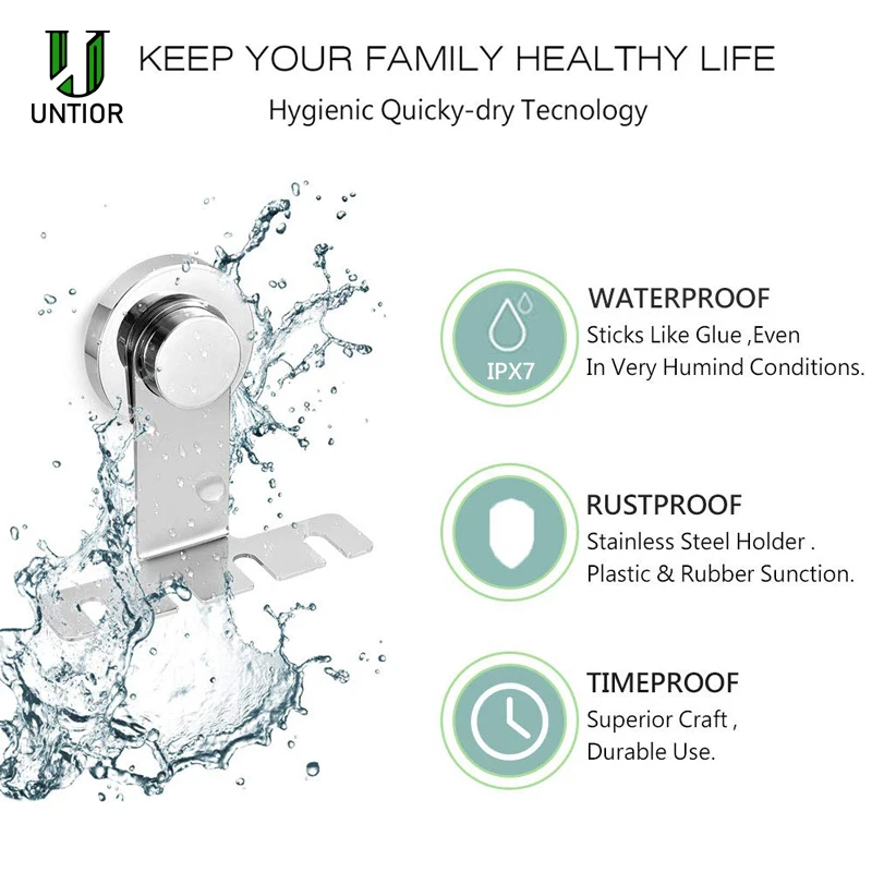 Держатель для зубной щетки и бритвы из нержавеющей стали|Держатели зубных щеток