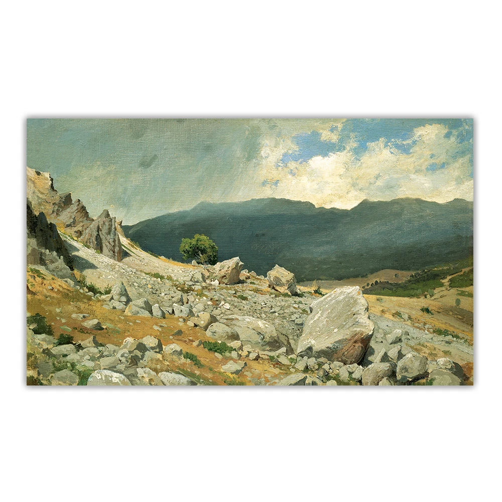 

Ivan ShishkinFrom the vicinity of GurzufCanvas Oil Painting Artwork Aesthetic Picture Wall Hanging Decor Home Decoration