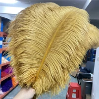 the new 20 50pcslot high quality ostrich feather 18 20nches45 50cm decoration diy craft jewelry plumas