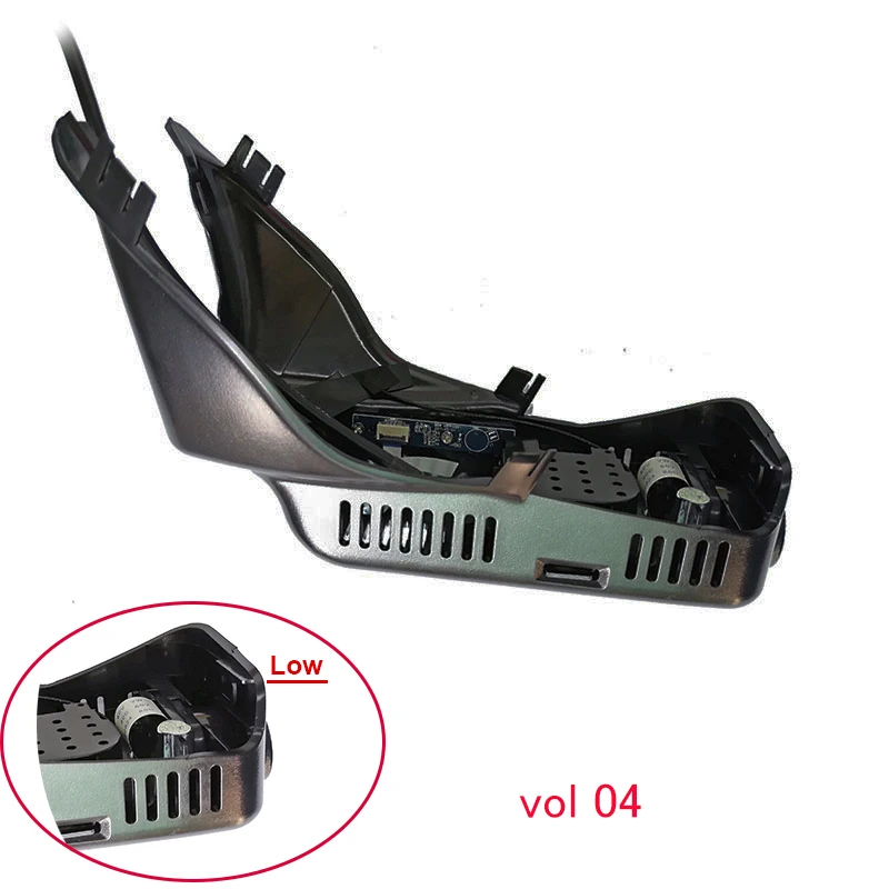 6009volvo04 Single 1080P HD Автомобильный Wifi DVR приложение управление для Volvo XC60 Высокая Настройка низкая версия 2009 2010 2012 2013 регистратор Dash dvr - Название цвета: 6009volvo04 Single