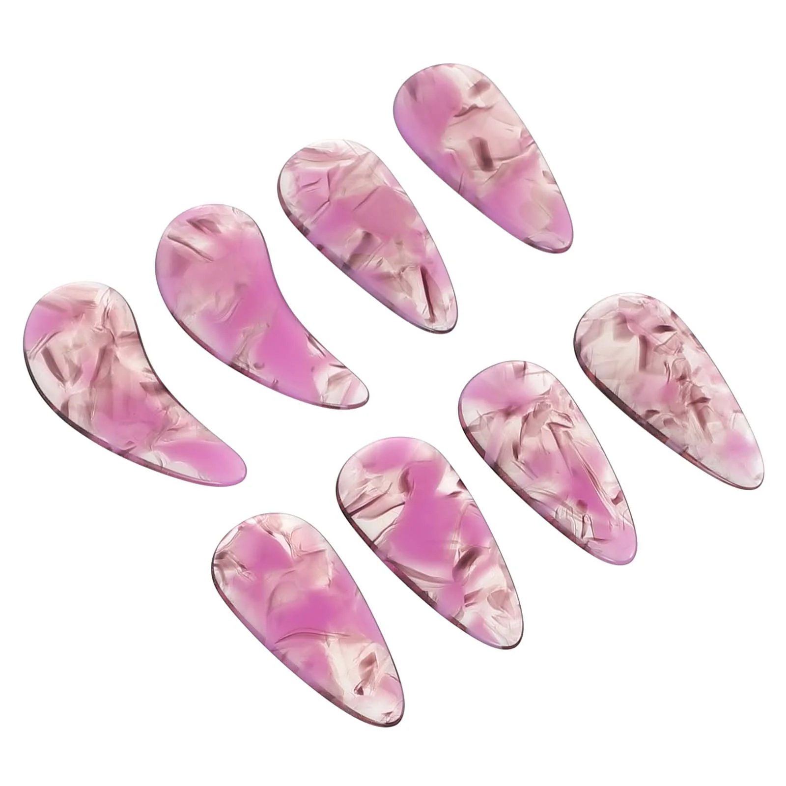 

4Pcs Protective Guzheng Practice Fake Nails Good Gifts for Guzheng Beginners (Assorted Color)