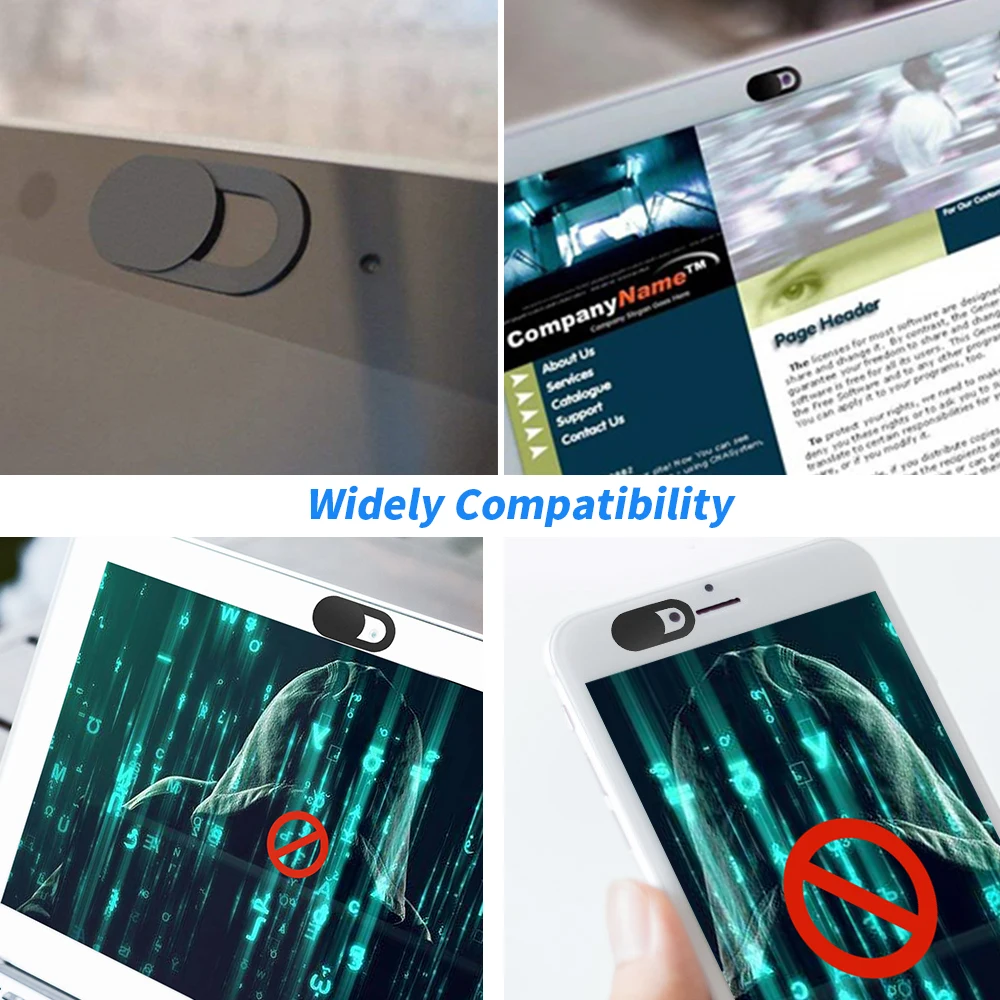 Webcam Cover Mobile Phone Slider Lenses Camera Cover Privacy Protection Laptop Sticker For iPad Tablet Camera shutter
