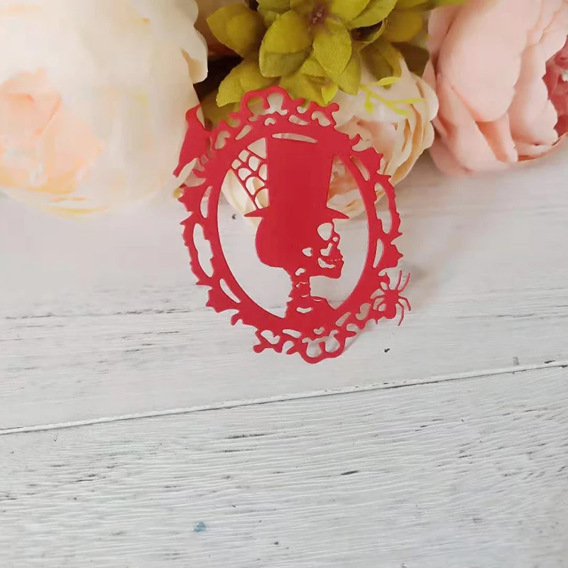 В виде скелета на Хэллоуин мужские металлические режущие штампы Новинка 2019