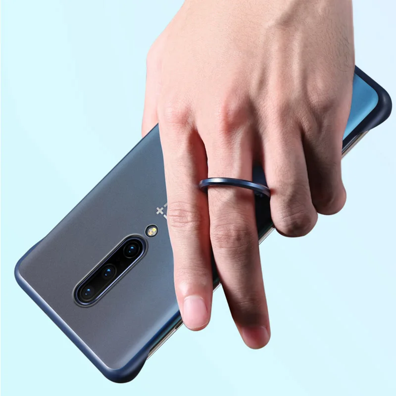 SemgCeKen Бескаркасный бампер с кольцом Прозрачный чехол для oneplus 6 6t 7 pro 7pro oneplus 7 one plus ультра тонкий матовый чехол для телефона
