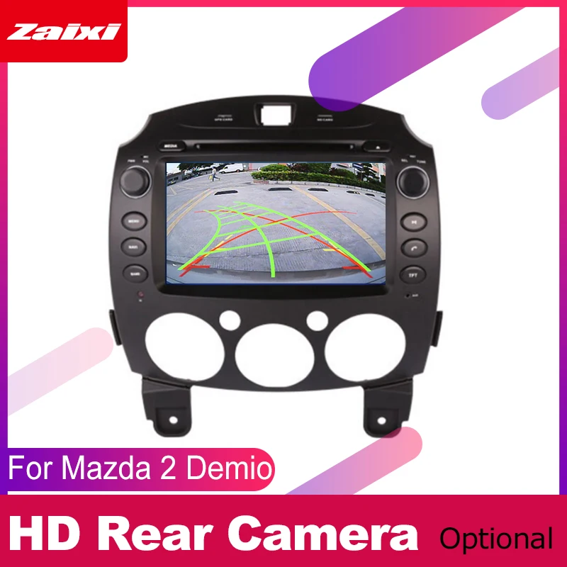 Мультимедийная система для Mazda 2 Demio автомобильный DVD плеер DIN с GPS навигацией 2007 2008