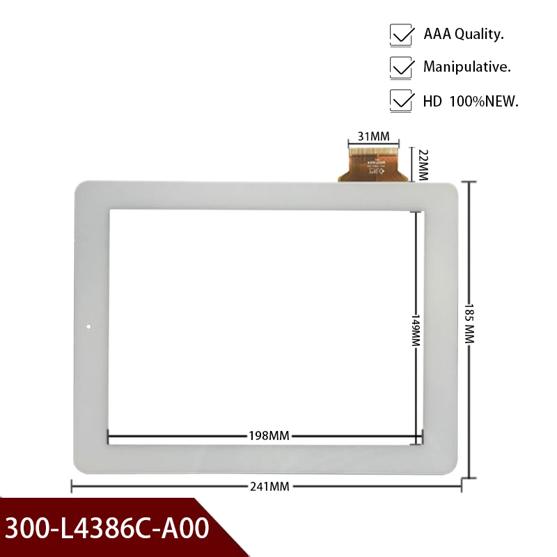 9 7 &quotНовая оригинальная сенсорная панель с цифровым преобразователем