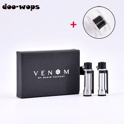 Venom Thread set Venom проект прокрутки невидимые нитки набор фокусов мини плавающее устройство инструмент магии мага крупным планом улица Иллюзия трюк - Цвет: Venom Thread set
