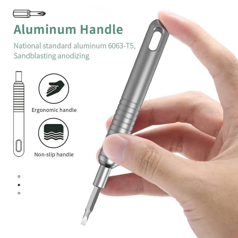 

KING'SDUN 31 in 1 Mini Green Screwdriver Kit Precision Magnetic Screw Driver Torx Hex Bits Phone Repair Screwdriver Hand Tools