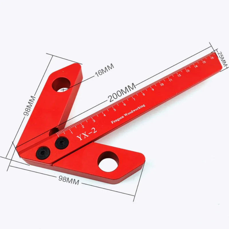 90-градусный прямоугольный маркировочный инструмент для плотника Круглый и