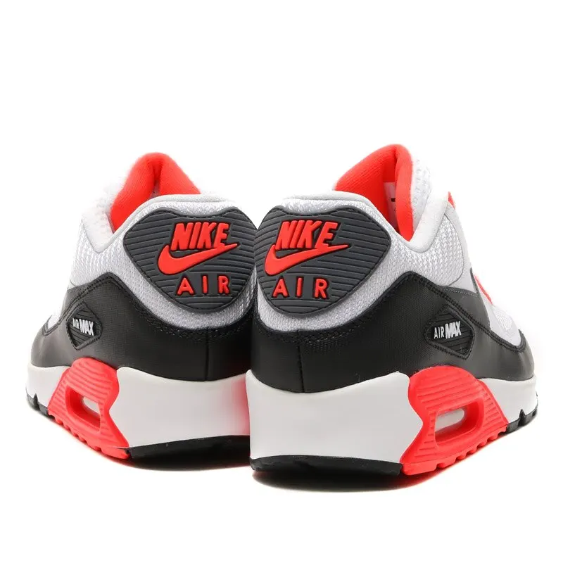 

NIKE AIR MAX 90 running shoes sneakers slip-resistant breathable comfortable shoes black, white and red 36-45