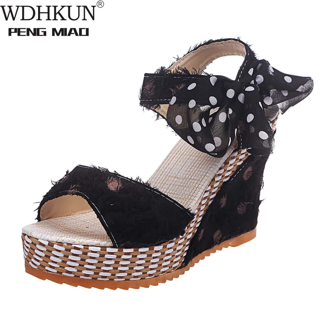 Женские туфли на каблуках Туфли танкетке модные резиновые сапоги с рисунком в