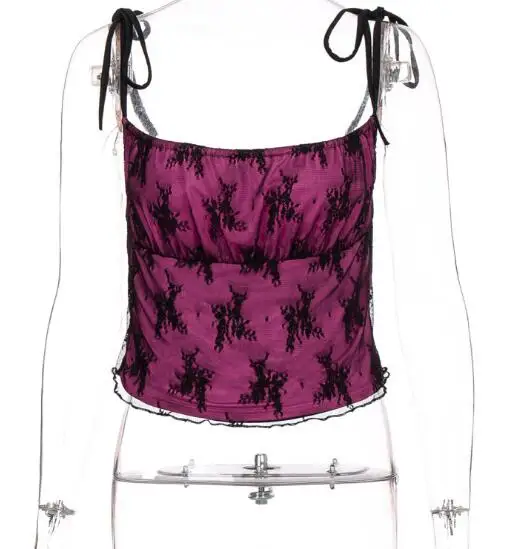 

Spring / Summer 2022 New Lace Auricular Lace Vest