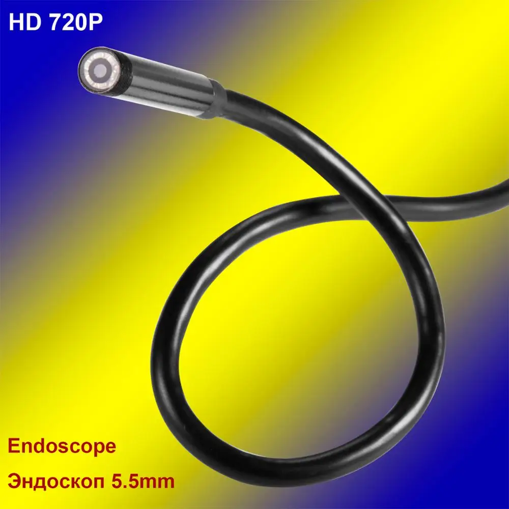 Камера Эндоскоп 5 мм Micro USB OTG Type C HD 720P|Камеры видеонаблюдения| |