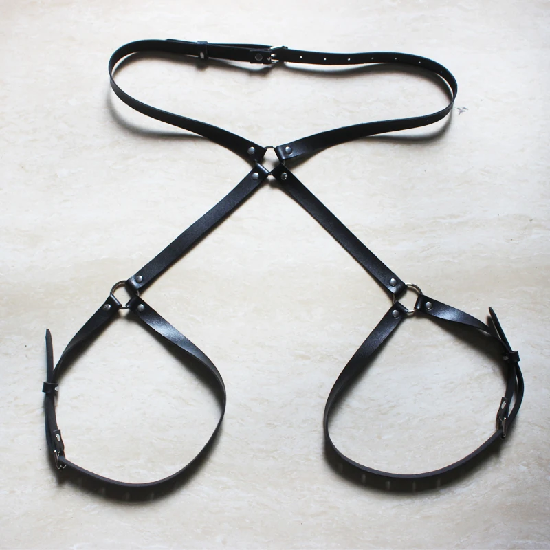 

New Vintage Harness for Women Garter Belt Lingerie Stockings Goth Body Bondage Leather Leg Belts Suspender Straps