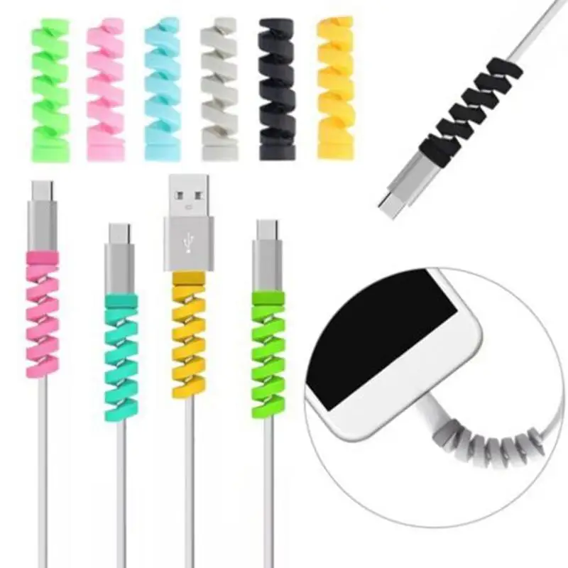 

Charging Cable Protector Saver Cover For Apple iPhone USB Charger Cable Cord Adorable Protective Sleeve For Phones Cable