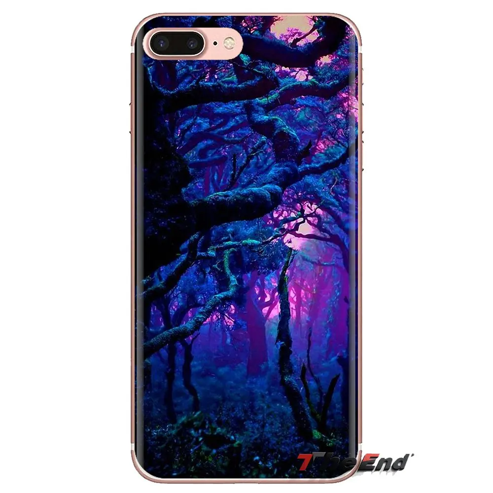 Silicone Phone Cover Bag Fantasy Forest HD Wallpaper For Huawei Honor 5A LYO-L21 Y6 II Compact Y5 2 Y5II Mate 10 Lite Nova 2i 9i |