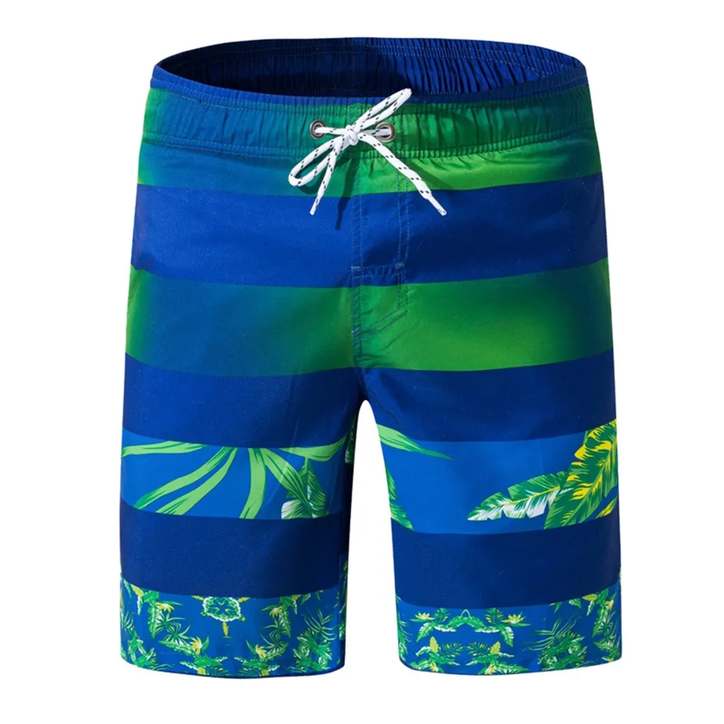 

Men Summer Gradient Trunks Board Quick Dry Beach Surfing Running Hawaii Short Pants Plus Size Beach Shorts Baggy Pant Z0309