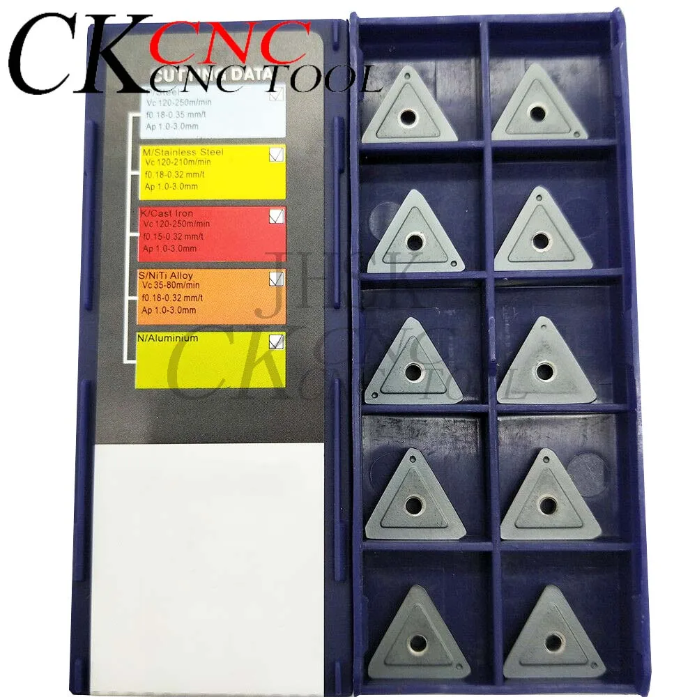 20Pcs TPKN 1603 PDTR Turning tools carbide inserts cutter lathe Milling blade TPKN1603 LT30 -PVD | Инструменты