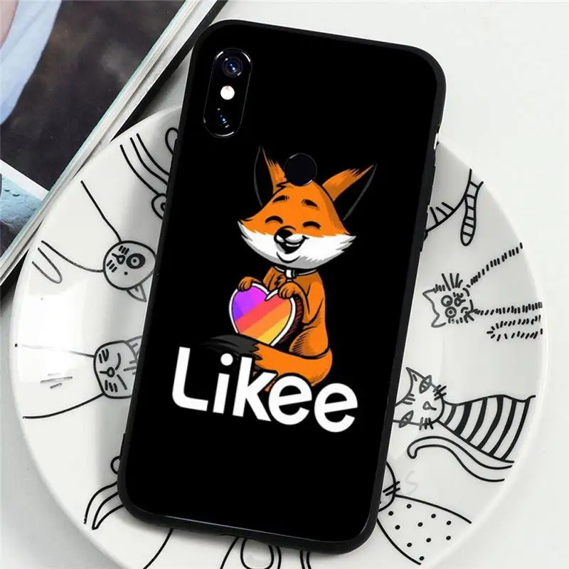 

Likee Funny cat bear love heart Phone Case For Xiaomi Redmi 4x 5 plus 6A 7 7A 8 mi8 8lite 9 note 4 5 7 8 pro