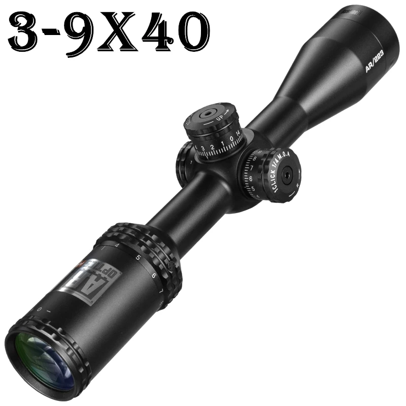 1-4x24 AR оптика Drop Zone-223 сетка 4,5-18x40 тактический прицел с целевыми башенками охотничьи прицелы для снайперской винтовки