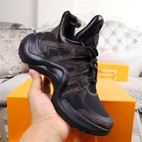 patchwork womens casual shoes top quality genuine leather star walking shoes lace up men and women sports sneakers