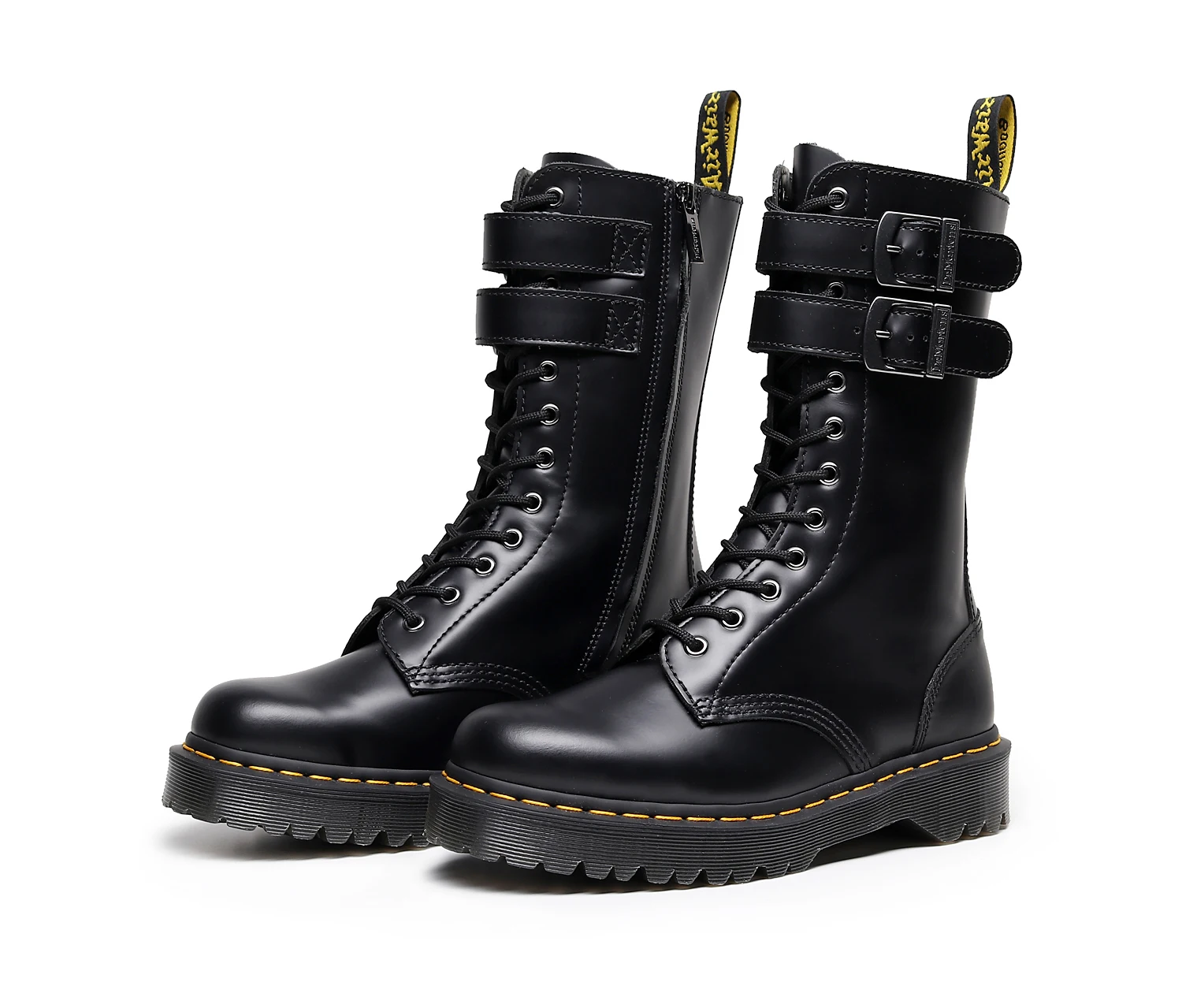 

Autumn and winter ladies Martin boots 2021 new fashion all-match leather casual women's shoes women's high-top platform shoes