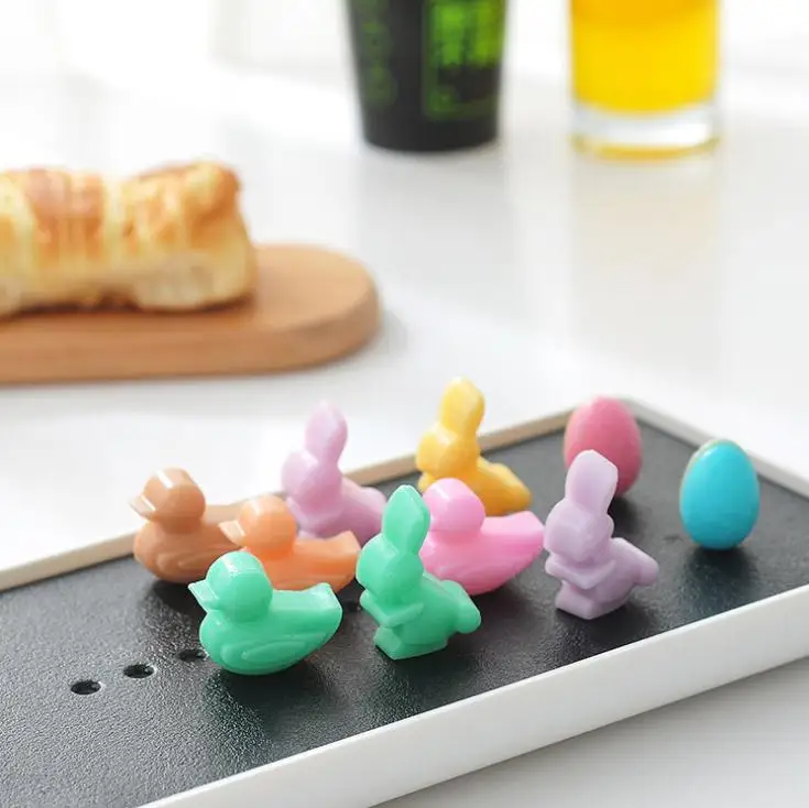 14 сеток кролик/утка/форма яйца силиконовая форма льда Форма для торта|Формы