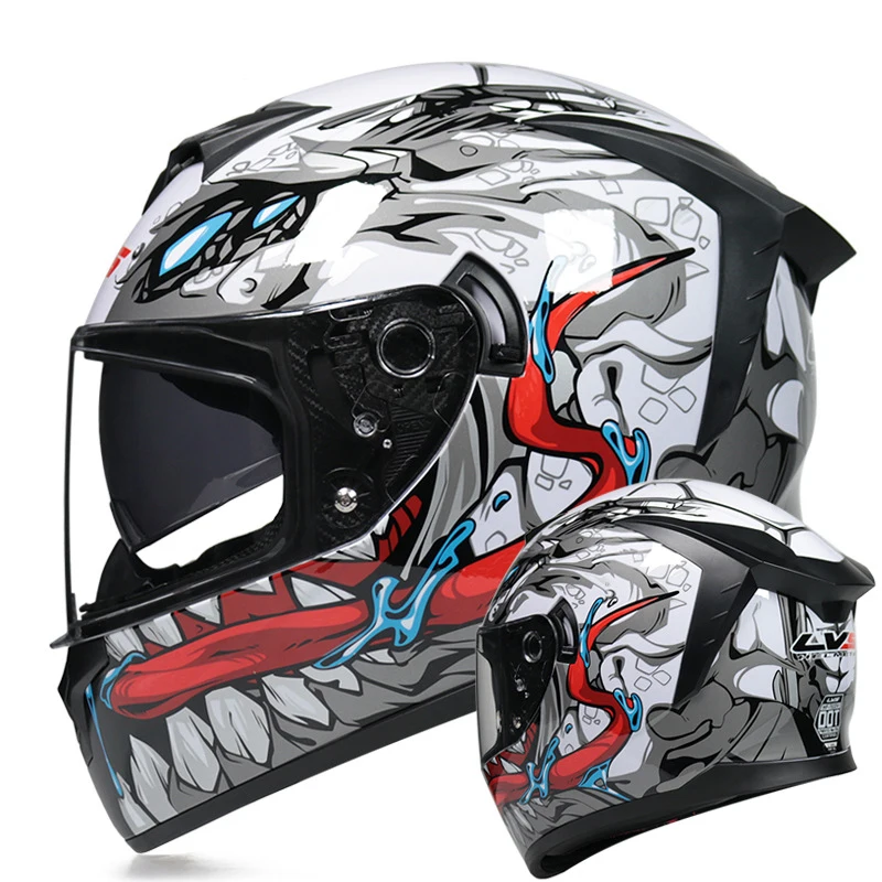 

Full Face Helmet Downhill Motorcycle Motorbike Cafe Racer Sportbikes Track Chopper Dirt Bike ATV Enduro Racing Capacete De Moto