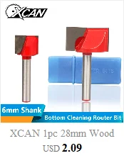 XCAN 1 шт. 32 мм V Форма фреза 90 градусов древесины фрезы концевые фрезы cnc 6 мм хвостовик для деревообработки обрезки гравировки бит