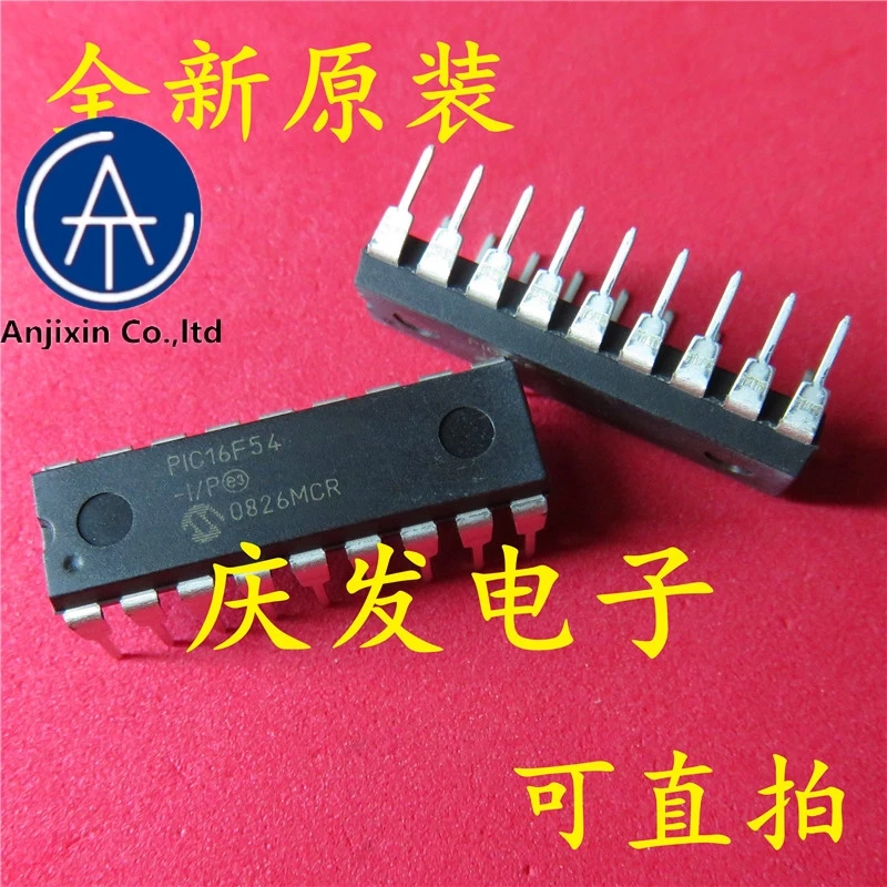 

10 PCS real new and orginal real stock PIC16F54 - I/PDIP - 18 PIC16F54 encapsulation