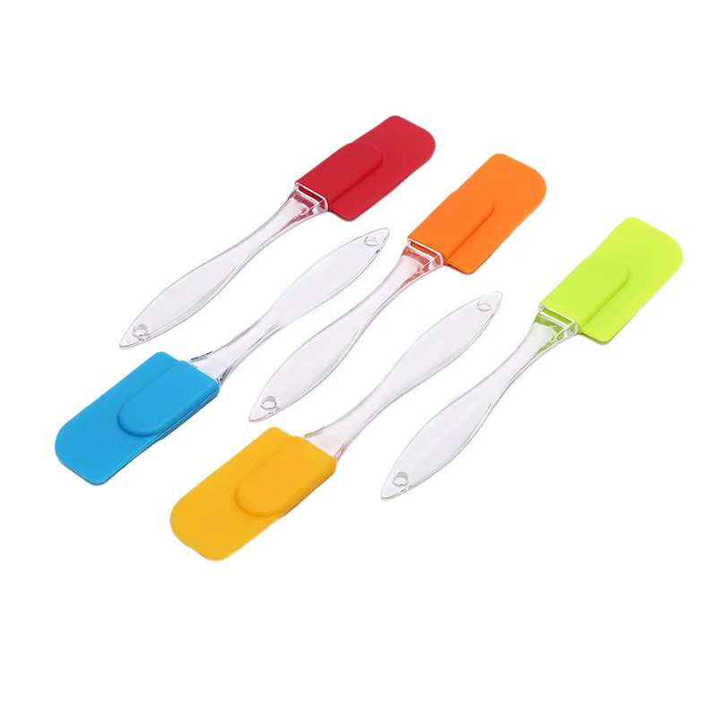 Силиконовый скребок для выпечки Шпатель приготовления пищи антипригарное масло