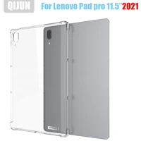 tablet case for lenovo tab pad pro 11 5 2021 silicone soft shell airbag cover transparent protection funda for xiaoxin pad pro