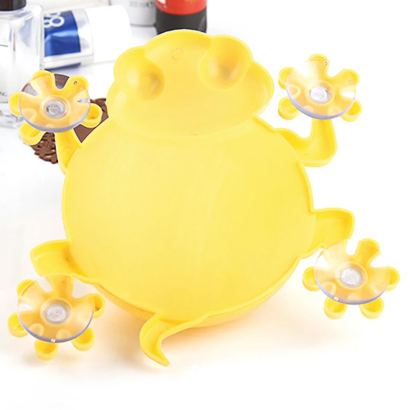 1 шт. мультфильм Gecko дома Ванная комната настенная подставка для зубных щеток