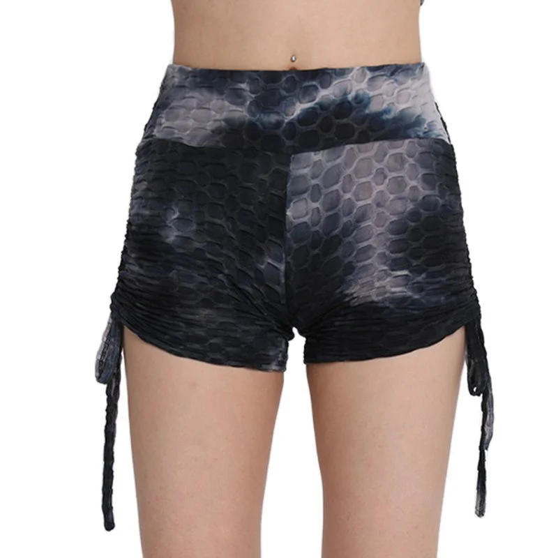 

Colorful Sexy Womens Yoga Shorts High Waist Workout Hot Pants Fashion Casual Stretch Gym Wear